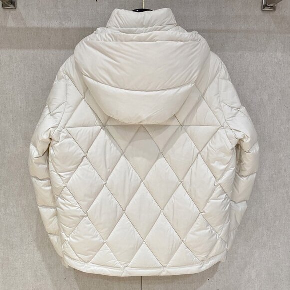 Moncler White Down Jacket - Picture 9 of 9